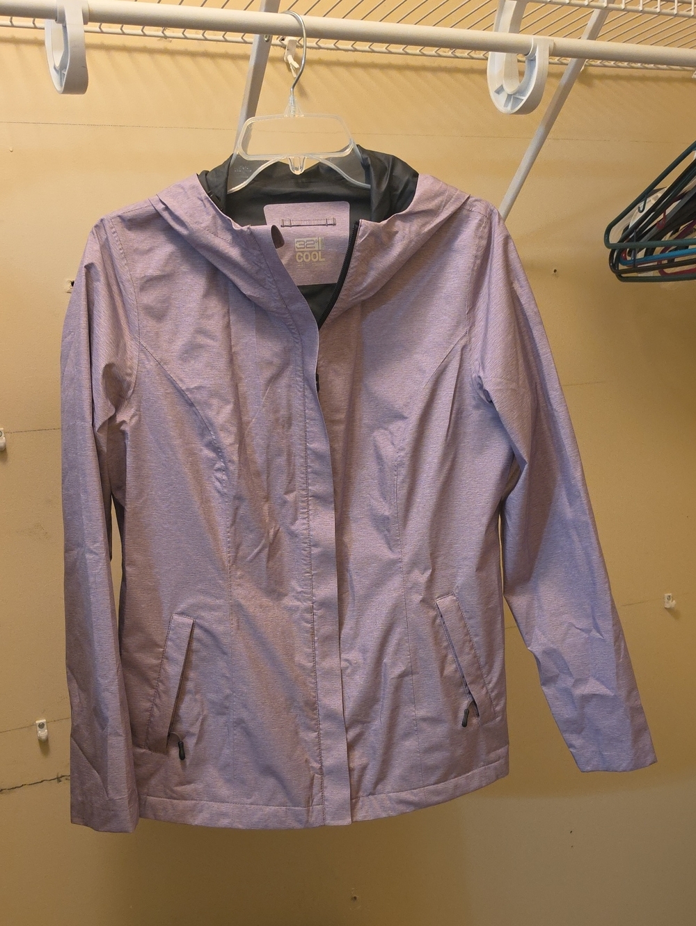 ECI Cool Women's Lavender Hooded Utility Jacket